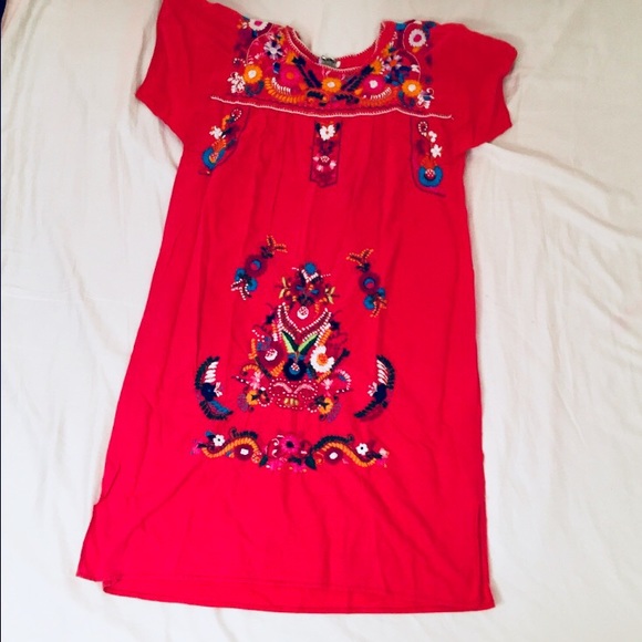 🎉Host Pick🎉 Vintage Handmade Mexican Dress - Picture 3 of 8
